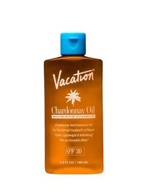 NWT Vacation Chardonnay Oil SPF 30